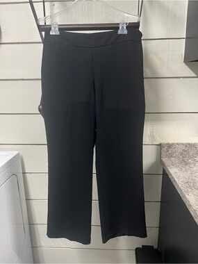Talbots Black Heritage Petite Side Zip Dress Pants